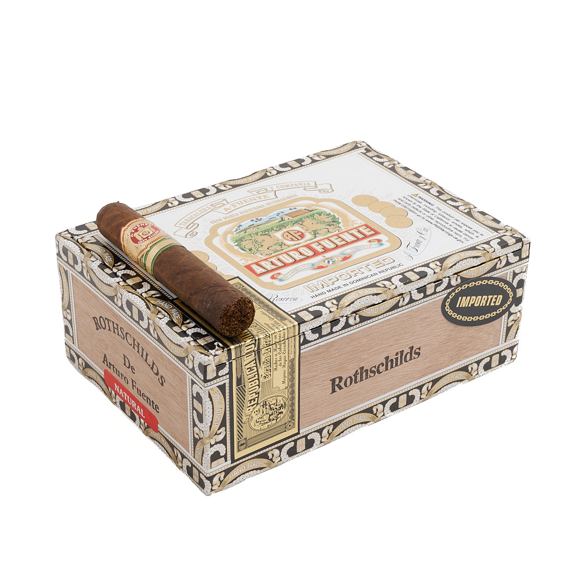 Arturo Fuente Gran Reserva Rothschild Natural 실제 제품 사진