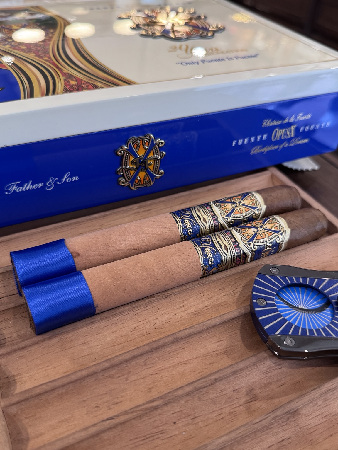 Arturo Fuente OpusX 20th Anniversary Father & Son 실제 제품 사진