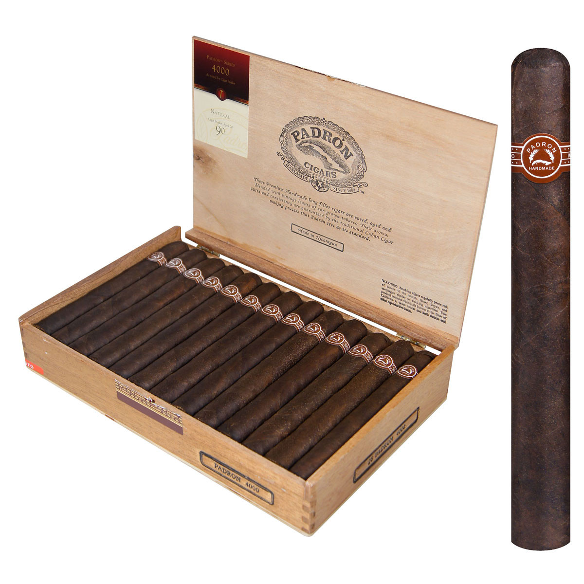 Padrón 4000 Padrón 4000 Maduro 실제 제품 사진